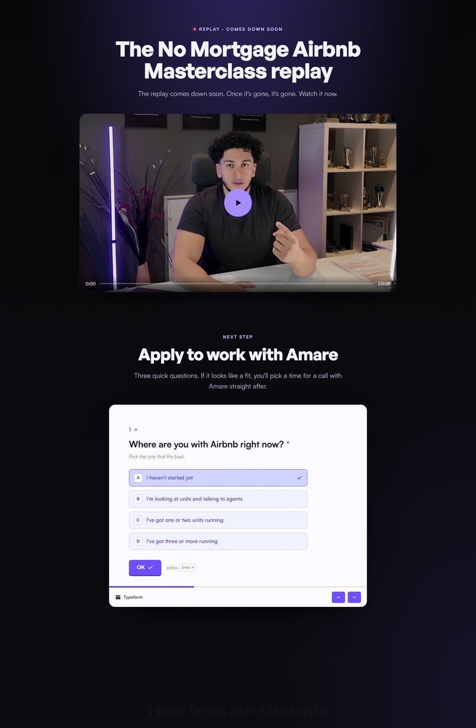 Replay + application preview